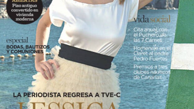 Jéssica Déniz, portada de la revista C7