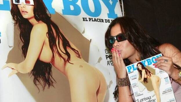 Larissa Riquelme presenta su desnudo en Playboy