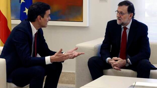 Sánchez pide a Rajoy que un socialista presida el Congreso de los Diputados