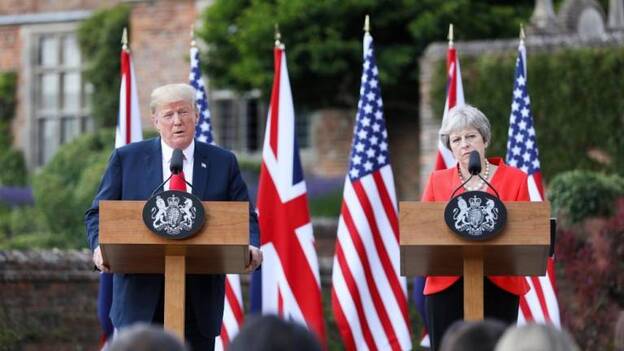 Trump y May se reconcilian y muestran voluntad de acuerdo tras el ‘brexit’