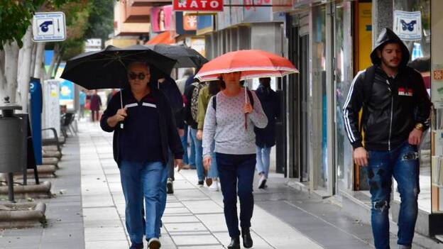 El martes vuelven las lluvias a Canarias