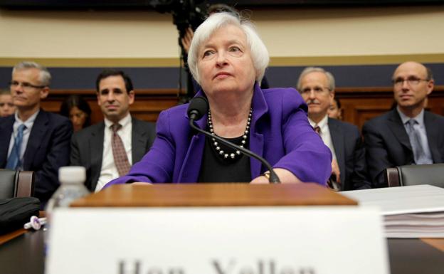 Janet Yellen, expresidenta de la Reserva Federal norteamericana y próxima secretaria del Tesoro 