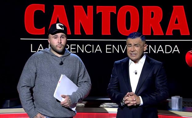 Kiko Rivera y Jorge Javier Vázquez, durante el especial 'Cantora: la herencia envenenada'. /R.C.