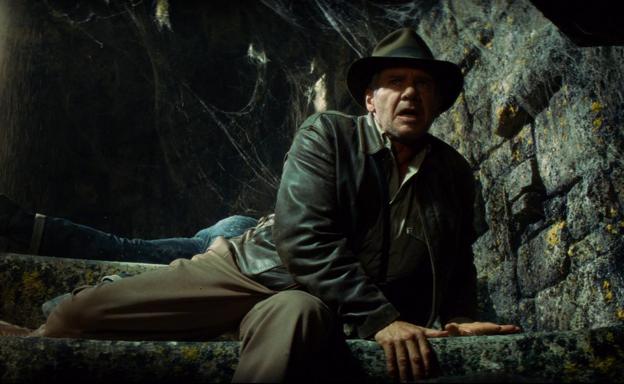 Harrison Ford, en la última entrega de la franquicia Indiana Jones.