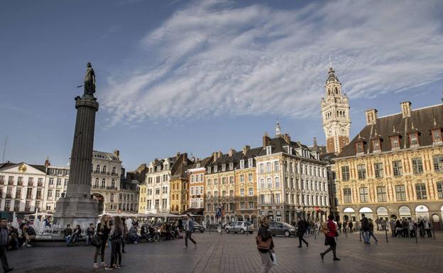 Casco histórico de la ciudad francesa de Lille./Afp