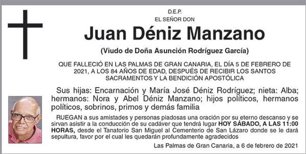 Juan Déniz Manzano