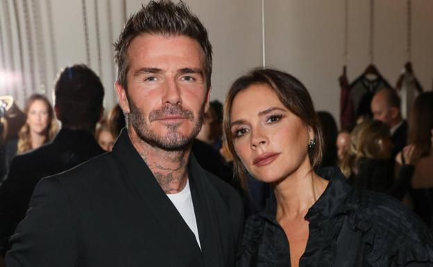 David Beckham y Victoria Beckham, una de las parejas más sólidad. 