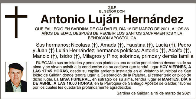 Antonio Luján Hernández