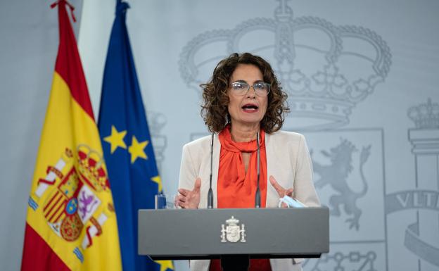 La ministra de Hacienda, María Jesús Montero 