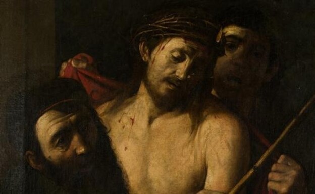 El 'Ecce Homo' atribuido a Caravaggio, que iba a ser subastado hoy en Madrid. /R. C.