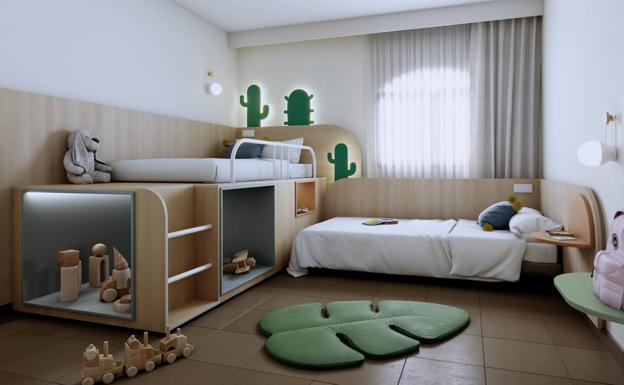 Habitaciones temetizadas para familias en HD Parque Cristóbal Gran Canaria (Kids Suites) 