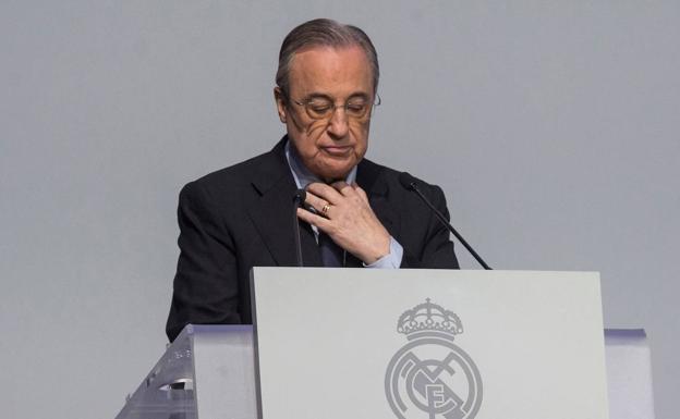 Florentino Pérez, presidente del Real Madrid. /Rodrigo Jiménez (Efe)