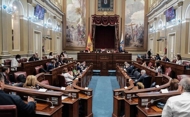 Imagen de archivo del Parlamento de Canarias. /C7