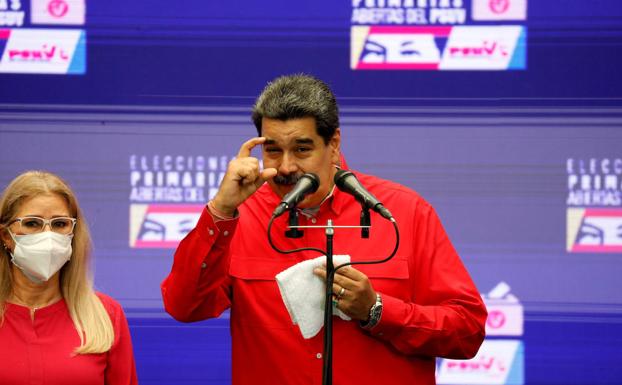 Nicolás Maduro, durante un acto esta semana en Caracas.