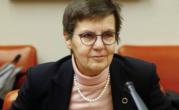 La presidenta de la JUR, Elke König. /efe