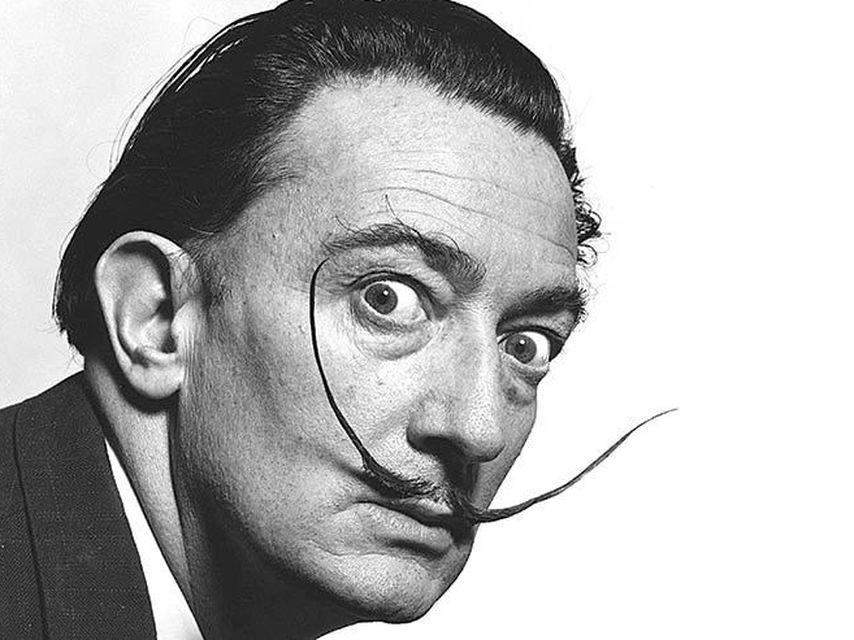 El pintor Salvador Dalí.