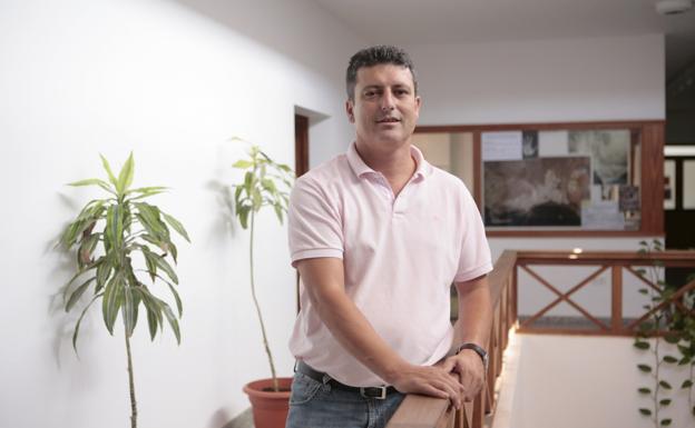 Salvador Delgado, exalcalde de Tuineje, que dimitió en 2017 por una sentencia judicial. 