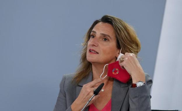 La vicepresidenta y ministra para la Transición Ecológica, Teresa Ribera./EFE