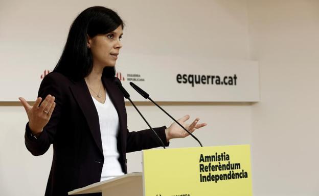 Marta Vilalta, secretaria general adjunta y portavoz de la formación republicana. 