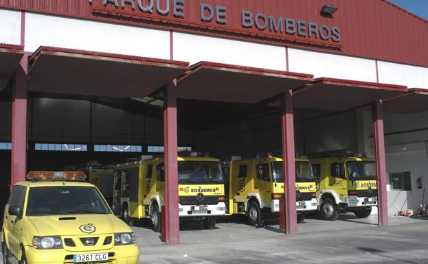 Foto de archivo de un parque de bomberos del Consorcio de Emergencias de Gran Canaria. 