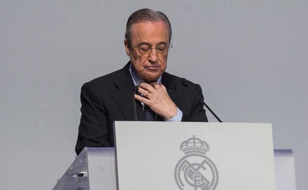 Florentino Pérez, presidente del Real Madrid. 
