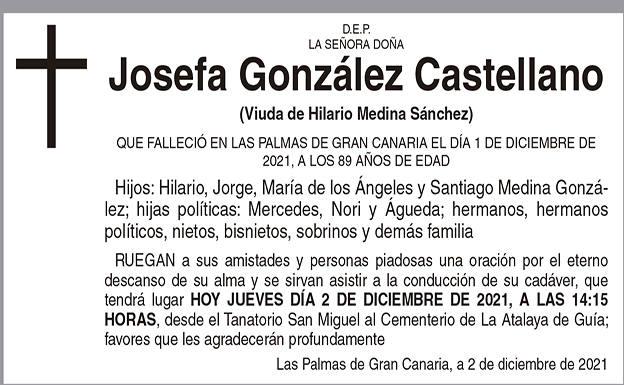 Josefa González Castellano