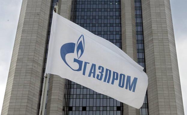 Vista de la sede de Gazprom.  en Moscú./AFP