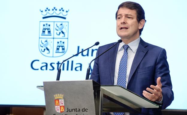 El presidente de la Junta de Castilla y León, Alfonso Fernández Mañueco. /Efe