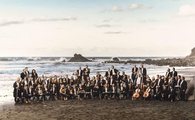 Imagen promocional de la Orquesta Sinfónica de Tenerife. 