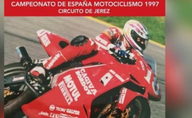 Rivas, cuando participó en el Campeonato de España en 1997, en el circuito de Jerez. /C7