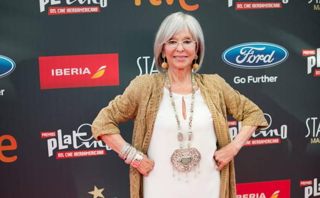 Rita Moreno en la II edición de los Premios Platino del Cine Iberoamericano.