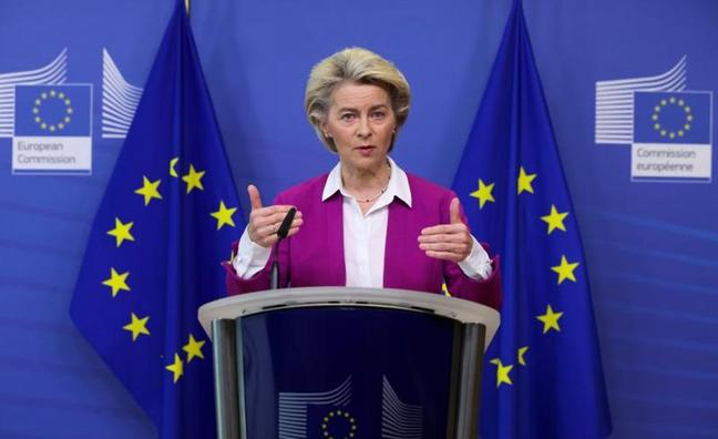 La presidenta de la Comisión Europea, Ursula von der Leyen./EFE