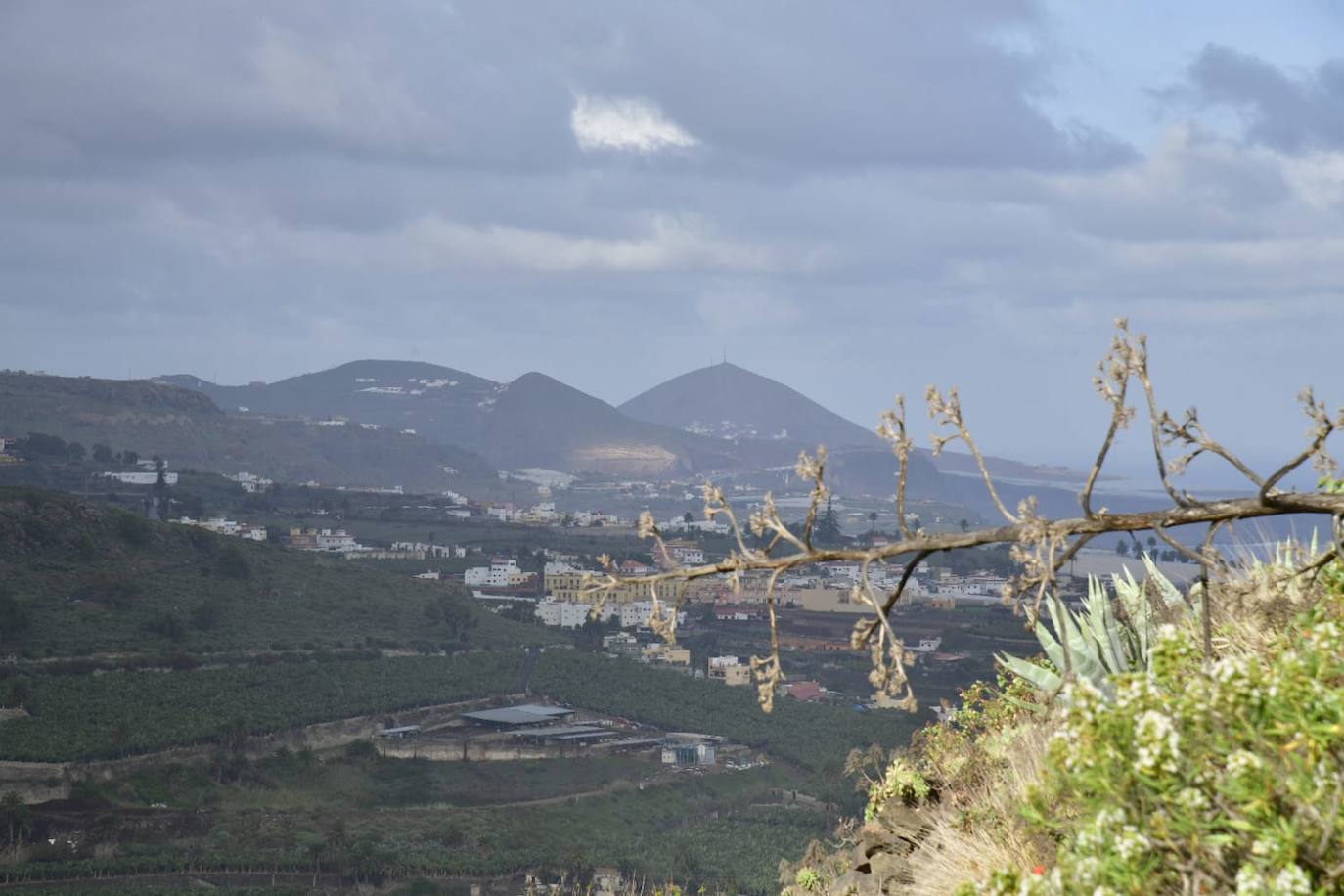 La DANA riega el norte de Gran Canaria