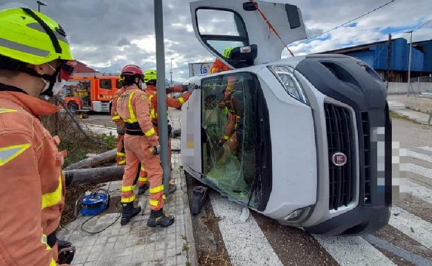 Imagen de archivo de un accidente de tráfico en la Comunidad Valenciana