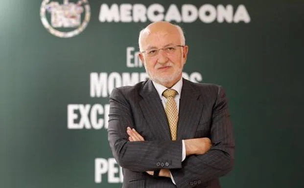 The president of Mercadona, Juan Roig. 