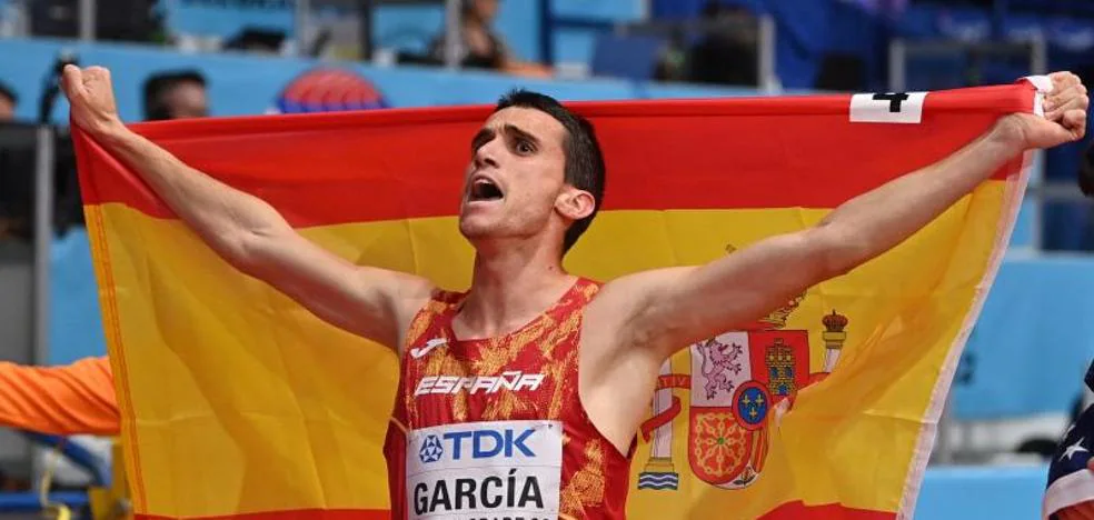Mariano García, 800 meters world champion