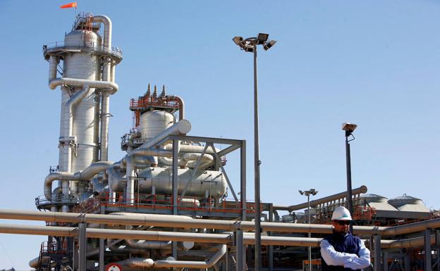 Planta de gas en Argelia./Reuters