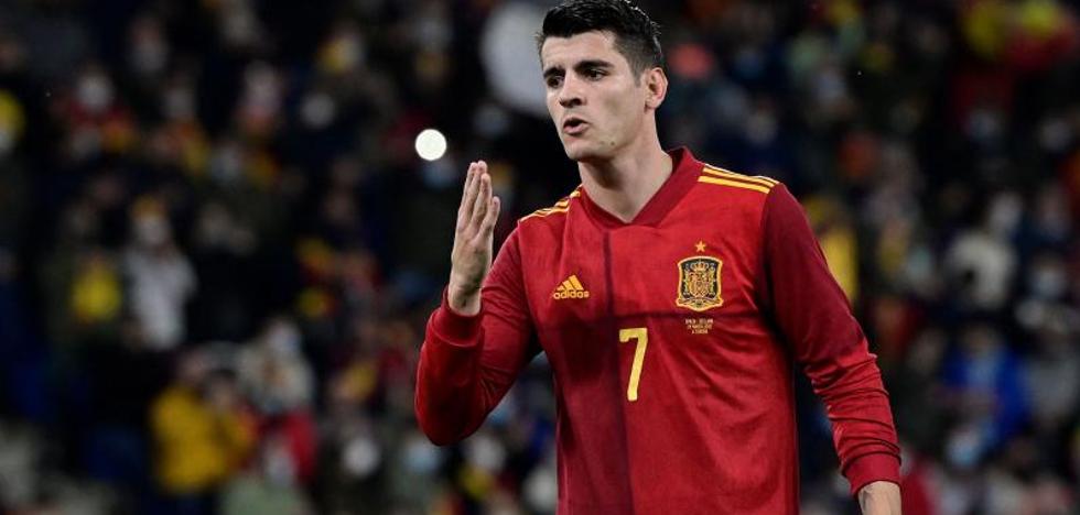 Morata becomes strong in the scoring cooperative of La Roja