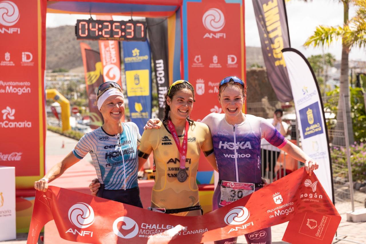 This is what the women's podium looked like.  /c7