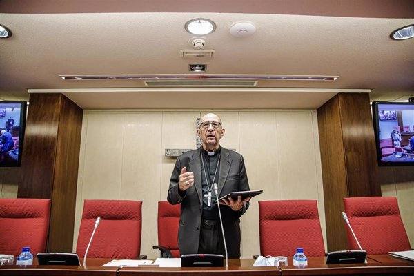 El presidente de la Conferencia Episcopal Española y arzobispo de Barcelona, cardenal Juan José Omella. 