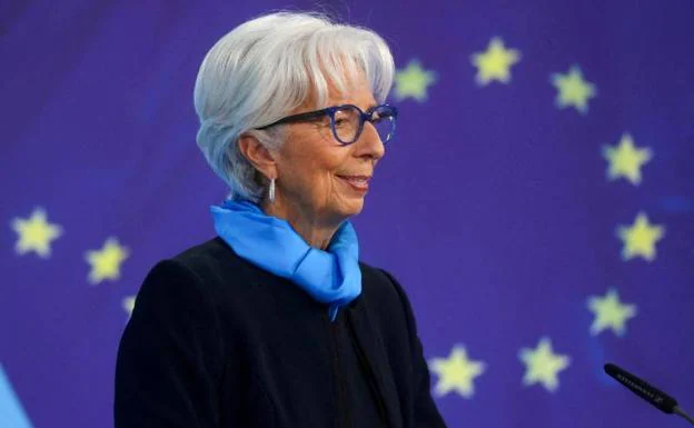 ECB President Christine Lagarde. 