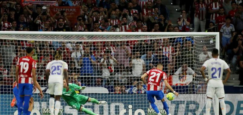 Video: Carrasco's penalty that allows Atlético to win the derby