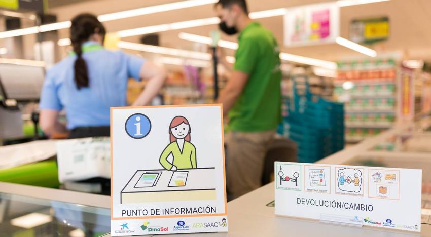 HiperDino adapts five more stores for people with autism