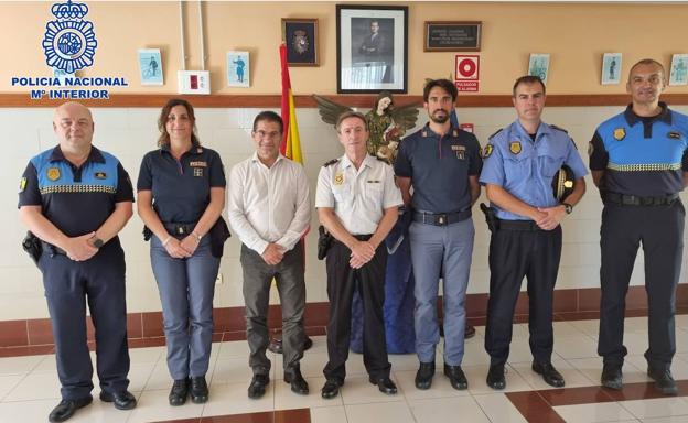 Dos policías italianos colaborarán en Tenerife en la prevención de la delincuencia
