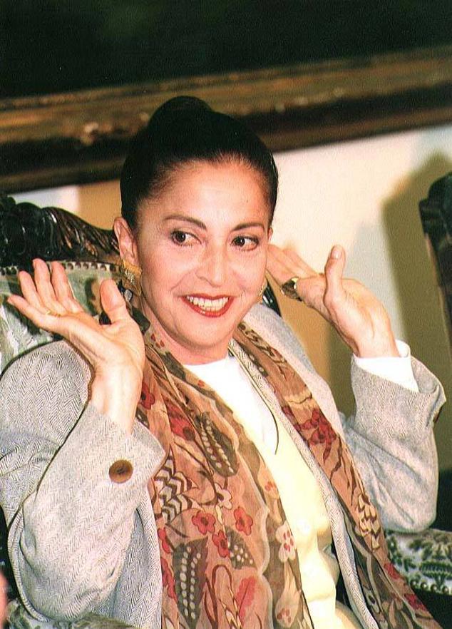 Teresa Berganza, en 1996.