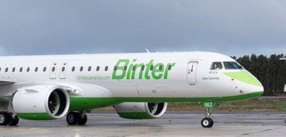 Binter increases its offer of seats by 70% on its flights outside the Canary Islands