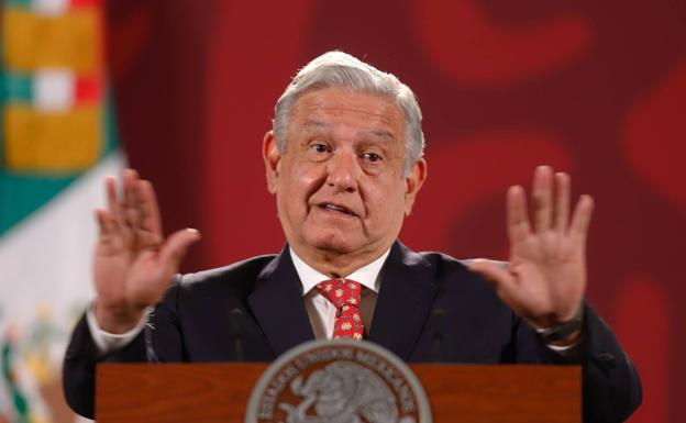 Andrés Manuel López Obrador, presidete de México, que anuncia que no asistirá a la Cumbre de las Américas.