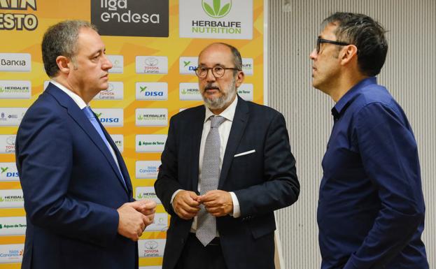 From left to right: Francisco Castellano, Enrique Moreno and Willy Villar. 