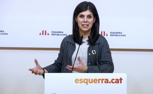 La secretaria general adjunta de Esquerra, Marta Vilalta./EFE