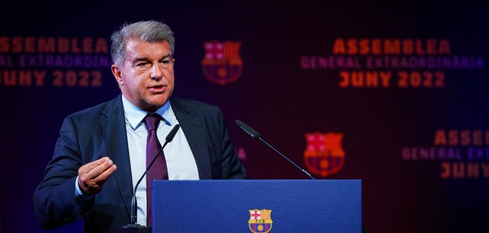 Laporta activates the levers to save Barça